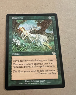 Seedtime - Judgement - MTG - Magic the Gathering - Image 1