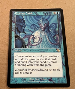 Cunning WIsh - Judgement - MTG - Magic the Gathering - Image 1