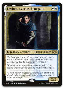 Lavinia, Azorius Renegade #189 (NM) Ravnica Allegiance RNA Magic MTG - Image 1