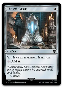 Thought Vessel #287 (NM) Lord of the Rings LTC Magic MTG - Image 1