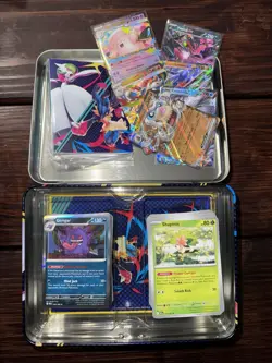 Pokemon Lunchbox Tin With Bulk And Binder - Image 1