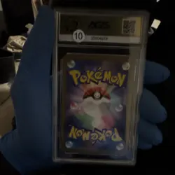 Pokemon Noibat Full Art Battle Partners Secret 111 AGS 9.5 Japanese Card - Image 2