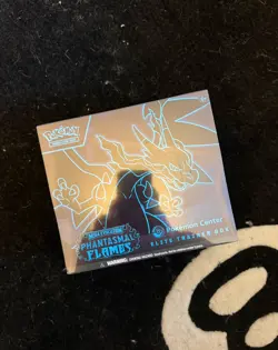 Pokemon TCG Phantasmal Flames Pokemon Center ETB Elite Trainer Box New Sealed - Image 1