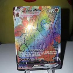 COALOSSAL VMAX 189/185 VIVID VOLTAGE POKEMON (RAINBOW RARE, NM) - Image 3
