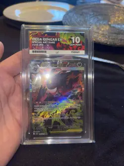 Pokemon ACE 10 MEGA GENGAR EX 240/193 SAR Japanese 2025 Mega Dream - Image 1