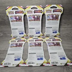6x Pokemon TCG: Sword & Shield Lost Origin Sleeved Booster Packs - New & Sealed - Image 2