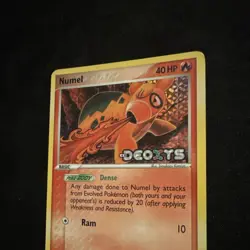 Pokemon Numel 68/107 EX Deoxys Reverse Holo Common Basic 40HP 2005 - Image 2