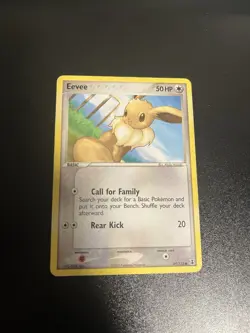 Eevee 69/113 - EX Delta Species Common Pokemon TCG MP - Image 1