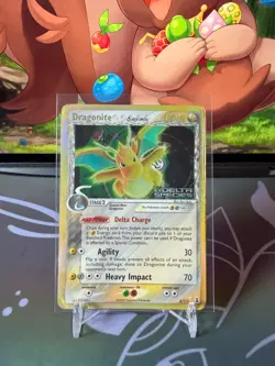 Dragonite Stamped Reverse Holo - 3/113 - EX Delta Species - Pokemon TCG HP Rare - Image 1