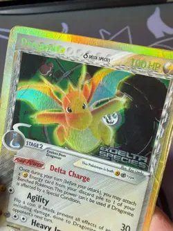 Dragonite Stamped Reverse Holo - 3/113 - EX Delta Species - Pokemon TCG HP Rare - Image 4