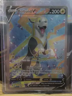 Pokemon TCG Boltund v Fusion Strike Holo Full Art Ultra Rare Card 249/264 NM - Image 1
