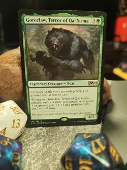 MTG Goreclaw, Terror of Qal Sisma - Regular - Core Set 2019 #186/280 - Image 1
