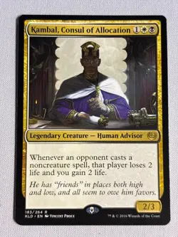 Kambal, Consul of Allocation - Kaladesh - LP MTG Magic - Image 1