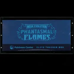 Phantasmal Flames Pokemon Center Exclusive ETB Elite Trainer Box With Acrylic - Image 4