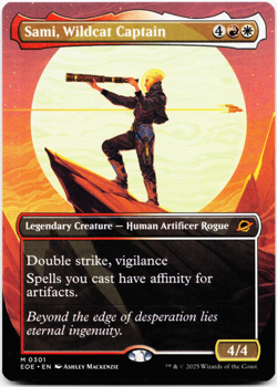 Sami, Wildcat Captain (Borderless) - [Edge of Eternities] MTG *Ships Now* 🔥⚪ - Image 3