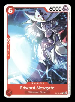 Edward.Newgate UC Legacy of the Master Release Event Cards OP12-002 NM - Image 1