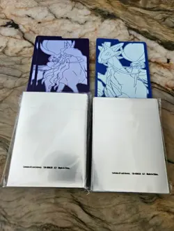 2 Packs of 65x Pokemon Card Sleeves - Ice & Shadow Rider Calyrex Chilling Reign - Image 4