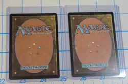 2X MTG Mortal Combat Torment 71/143 NO + FOIL Rare + Holders - Image 2