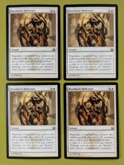 Rootborn Defenses x4 Return to Ravnica 4x Magic the Gathering MTG - Image 1