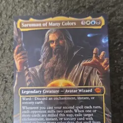 Wizards of the Coast Saruman of Many Colors Legendary Creature MTG LOTR - Image 1