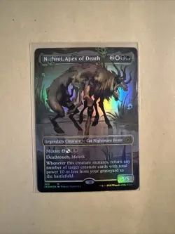MTG Nethroi, Apex of Death IKO 303 M NM FOIL Showcase - Image 1