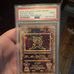 Pokemon Ancient Mew 1 Pokemon 2000 Movie 2000 Promo Holo PSA 9 - Image 1