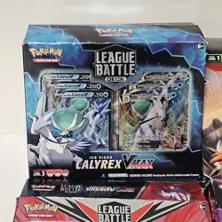 Lot of 6 Pokemon TCG: VMAX League Battle Decks - Calyrex, V Battle and Urshifu - Image 2
