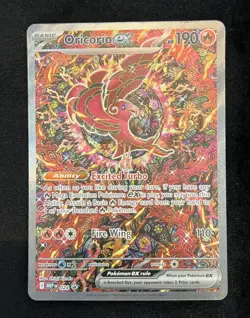Pokemon TCG - Oricorio EX 024 Mega Evolution Black Star Promo Holo - Image 1