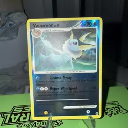 Pokemon TCG Vaporeon 34/100 Majestic Dawn Reverse Holo Lightly Played LP - Image 4