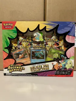 3 SEALED CASES - Pokemon ME Ascended Heroes First Partners Deluxe Pin Collection - Image 4