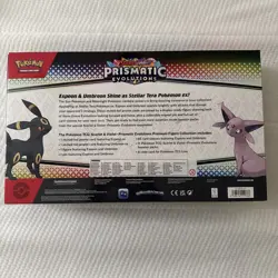 Pokemon Prismatic Evolutions Premium Figure Collection NEW FACTORY SEALED - Image 2