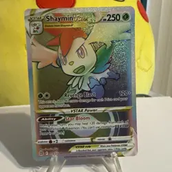 SHAYMIN VSTAR 173/172 RARE RAINBOW BRILLIANT STARS POKEMON LIGHTLY PLAYED - Image 1
