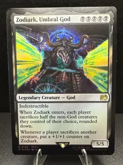 Zodiark, Umbral God [Foil] - Legendary Creature - MTG Final Fantasy (Foil) NM - Image 1