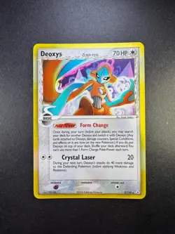 2006 POKEMON DEOXYS EX HOLON PHANTOMS REVERSE HOLO 5/110 - Image 1