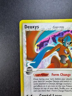 2006 POKEMON DEOXYS EX HOLON PHANTOMS REVERSE HOLO 5/110 - Image 2