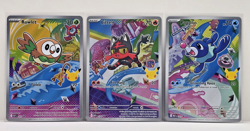Pokemon TCG First Partner Illustration 2026 Alola: Rowlet, Litten, Popplio - Image 1