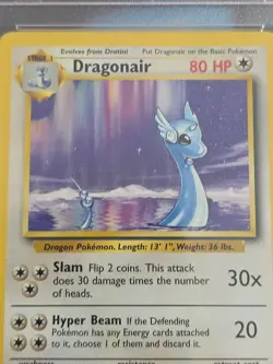 1999 Pokemon Dragonair #18 PSA 8 - Image 4