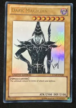 🔥 YUGIOH Dark Magician Ultra Rare Limited Edition JUMP-EN049 VLP ALTERNATE ART - Image 1