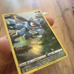 Pokemon Cards Riolu GG26/GG70 Crown Zenith Galarian Gallery Holo NM - Image 3