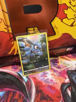Pokemon TCG Riolu Holo Card Crown Zenith Galarian Gallery GG26/GG70 NM Condition - Image 3