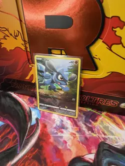 Pokemon TCG Riolu Holo Card Crown Zenith Galarian Gallery GG26/GG70 NM Condition - Image 3