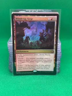 MTG Tarkir Dragonstorm Windcrag Siege Foil (Rare) - Image 1