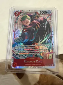 One Piece Roronoa Zoro EB04-007 SR ENGLISH OP15 - Image 1