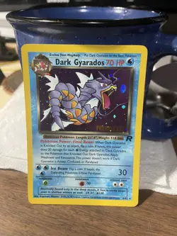 Pokemon TCG Dark Gyarados Holo Rare 8/82 Prerelease Holo 2000 Promo Unused - Image 1