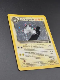 Pokemon Dark Magneton 11/82 Team Rocket Holo Rare Card MP - Image 5