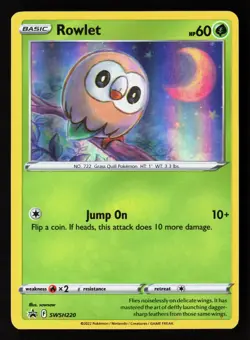 Rowlet - Promo SWSH: Sword & Shield Promo Cards SWSH220 NM - Image 1