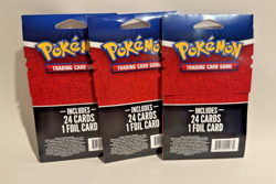 LOT of 3: MYSTERY Pokemon TCG Sealed Pack w/ Foil Card MJ Holding Company 2024 - Image 2