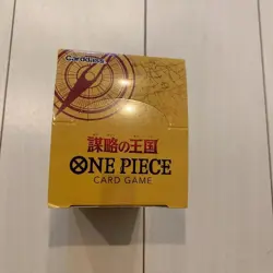 One Piece Card Game OP04 Kingdoms of Intrigue SEALED Booster Box Japanese NEW - Image 2