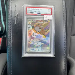 2023 Pokemon Pal En-Paldea Evolved #211 Raichu Illustration, PSA 9, 211/193 - Image 1