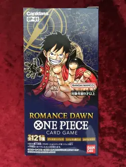One Piece Trading Card Game Romance Dawn OP-01 Booster Box Bandai Card japanese - Image 1